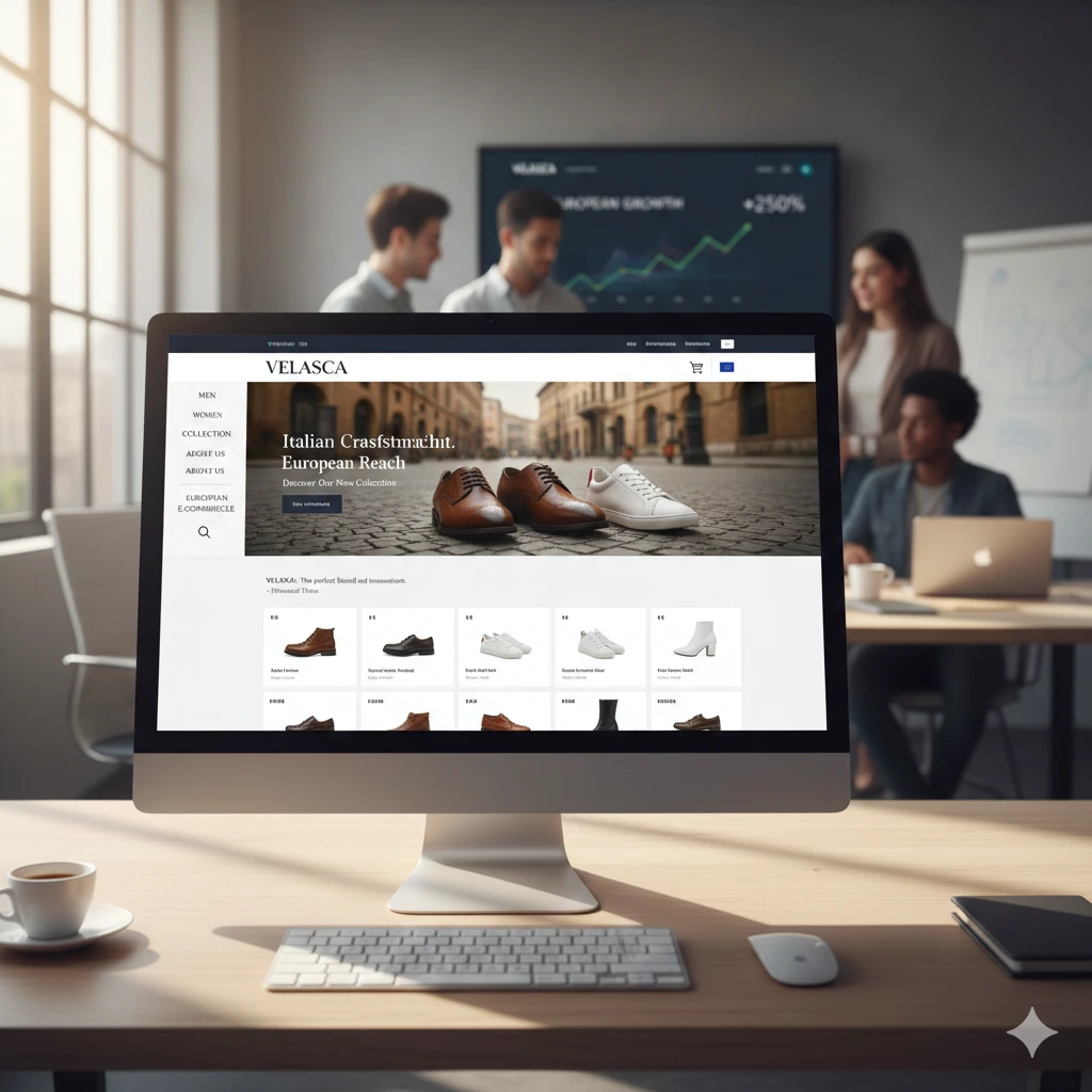 Italian Premium Footwear Brand — European E-commerce Scale